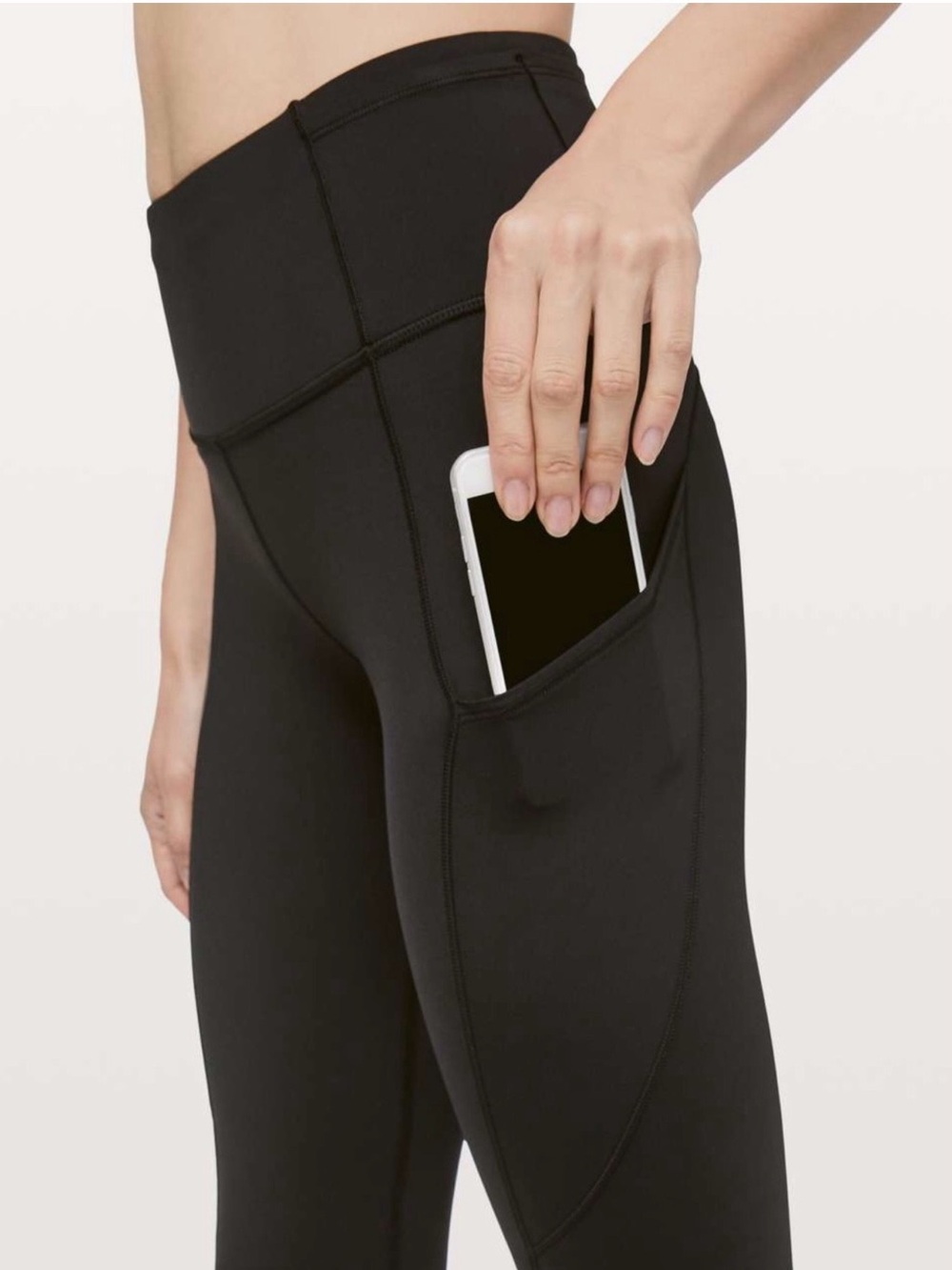lululemon athletica Black High-Rise Pocket Fast and Free Nulux collection - Picture 3 of 12